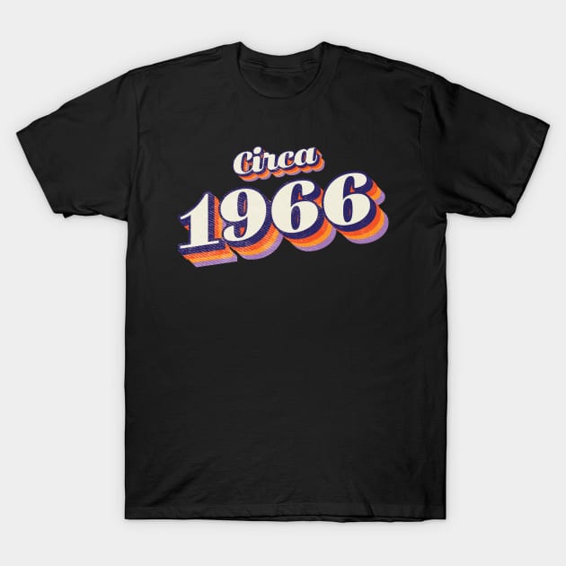 1966 Birthday T-Shirt by Vin Zzep